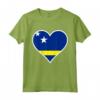 Cuore di Curaçao - Bandiera Cuore Curaçao Regali Love Maglietta - Ideale per Indipendenza e Viaggi a Curaçao