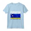 Emblema Bandiera Curacao Maglietta - Design Leggero e Classico per Mostrare l'Orgoglio di Curacao