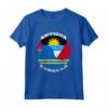 Maglietta Vintage con Bandiera di Curaçao Antiguan - Ideale per Mostrare le Radici di Antigua e Curacao - Souvenir Antiguan Curacao
