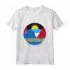 Maglietta Vintage con Bandiera di Curaçao Antiguan - Ideale per Mostrare le Radici di Antigua e Curacao - Souvenir Antiguan Curacao