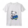 Donna Curacao Cuore con Panda Pride Bandiera Curacaoan Roots Souvenir - Maglietta con Collo a V per Mostrare il Tuo Amore e Orgoglio per Curacao