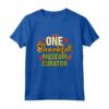 One Thankful Museum Curator Thanksgiving - Maglietta Autunnale per Ringraziamento - Ideale per Feste e Raduni in Famiglia