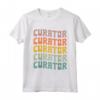 Curatore retrò Typeset Outfit Museo - Maglietta per Esperti in Esposizioni - Ideale per Collezionisti e Professionisti dell'Arte