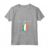 Donna Bandiera dell'Irlanda in Difficoltà Newbridge Pride Maglietta con Collo a V - Design Unico per Cittadini di Newbridge e Amanti dell'Irlanda