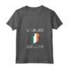 Donna Bandiera Irlandese Invecchiata Kildare Pride Maglietta con Collo a V - Design Unico per Mostrare l'Orgoglio di Kildare e dell'Irlanda