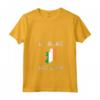 Donna Bandiera Irlandese Invecchiata Kildare Pride Maglietta con Collo a V - Design Unico per Mostrare l'Orgoglio di Kildare e dell'Irlanda