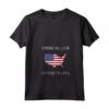 Donna Bandiera degli Stati Uniti Distressed Rhode Island Pride Maglietta con Collo a V - Ideale per Regalo al Museo del Rhode Island - Acquista T-shirt Orgoglio USA