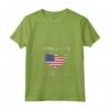 Donna Bandiera degli Stati Uniti Distressed Rhode Island Pride Maglietta con Collo a V - Ideale per Regalo al Museo del Rhode Island - Acquista T-shirt Orgoglio USA