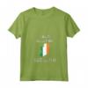 Donna Irlanda Bandiera Distressed Isole Aran Orgoglio Maglietta con Collo a V - Perfetta per Cittadini delle Isole Aran e Amanti della Cultura Irlandese