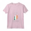 Donna Irlanda Bandiera Distressed Isole Aran Orgoglio Maglietta con Collo a V - Perfetta per Cittadini delle Isole Aran e Amanti della Cultura Irlandese
