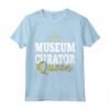 Divertente MUSEO CURATORE Regina Maglietta - Regalo Perfetto per Curatori di Museo - Ideale per Natale, Ringraziamento, Halloween