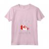 Donna Bandiera del Canada Distressed Ontario Pride Maglietta con Collo a V - Ideale per il Ritorno a Scuola o Viaggi in Ontario - Acquista online maglietta Ontario Pride