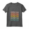 Curatore retrò - Typeset Outfit Museo - Maglietta Collo a V per Collezionisti - Regalo Unico per Appassionati d'Arte e Storia