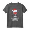 Il Curatore del Museo Naughty Funny Christmas Maglietta - Design Unico per la Festa di Natale - Ideale per Regalare a Curatori di Musei