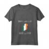 Donna Bandiera Irlanda Distressed Dungarvan Pride Maglietta con Collo a V - T-shirt Orgoglio di Dungarvan con Design Unico