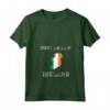 Donna Bandiera Irlanda Distressed Dungarvan Pride Maglietta con Collo a V - T-shirt Orgoglio di Dungarvan con Design Unico