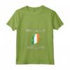 Donna Bandiera Irlanda Distressed Dungarvan Pride Maglietta con Collo a V - T-shirt Orgoglio di Dungarvan con Design Unico