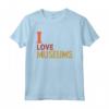 I Love Musei Maglietta - T-shirt Leggera per Amanti dei Musei e Curatori - Perfetta per Turisti Culturali