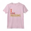 I Love Musei Maglietta - T-shirt Leggera per Amanti dei Musei e Curatori - Perfetta per Turisti Culturali