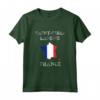 Bandiera della Francia in difficoltà - Saint-Brieuc Pride Maglietta - Ideale per viaggi a Saint-Brieuc o come regalo per cittadini francesi