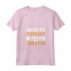 Donna Curatore Museale più Cool del Mondo | Maglietta con Collo a V - Ideale per Regalo di Compleanno, Festa del Papà o Festa della Mamma