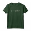 Curatore divertente Heartbeat Apparel - Museo Curatore Raccolta Maglietta - Cuore dell'arte per Collezionisti e Professionisti