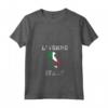 Donna Bandiera Italia Invecchiata Livorno Pride Maglietta con Collo a V - Design Livorno Distressed per Mostrare l'Orgoglio d'Italia