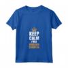 Donna Keep Calm I'm Museum Curator - Arte Conservatore del Museo Maglietta con Collo a V - Regalo per Festa del Papà o Natale