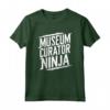 Curatore Museo Ninja Maglietta - Leggera e Divertente - Ideale per Appassionati di Musei