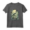 Giornata Internazionale dei Musei Preistorico Mondiale Dinosauro Maglia a Manica - Design Espositivo di Dinosauri per Appassionati di Scienza e Paleontologia