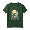 Giornata Internazionale dei Musei Preistorico Mondiale Dinosauro Maglia a Manica - Design Espositivo di Dinosauri per Appassionati di Scienza e Paleontologia