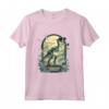 Giornata Internazionale dei Musei Preistorico Mondiale Dinosauro Maglia a Manica - Design Espositivo di Dinosauri per Appassionati di Scienza e Paleontologia