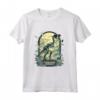 Giornata Internazionale dei Musei Preistorico Mondiale Dinosauro Maglia a Manica - Design Espositivo di Dinosauri per Appassionati di Scienza e Paleontologia