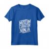 Donna Curatore Museo Ninja Maglietta con Collo a V - Ideale per Amanti dei Musei e della Cultura Ninja