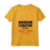 Donna Divertente Museo Curatore Stanco di Notte - Maglietta Regalo per Amanti dei Musei - Ideale per Giornata Internazionale dei Musei