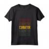 Donna Curatore Pride - Retro Maglietta con Collo a V per Appassionati di Storia e Amanti dell'Arte - Ideale per Regalare o Acquistare Online