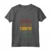 Donna Curatore Pride - Retro Maglietta con Collo a V per Appassionati di Storia e Amanti dell'Arte - Ideale per Regalare o Acquistare Online