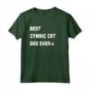 Miglior Cymric Cat Dad - Maglietta divertente per amanti dei gatti - Ideale per uno stile alla moda!
