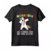 Mamacorn - Fantastica mamma con Unicorno Maglietta per la Migliore Mamma - Ideale come Regalo Unico