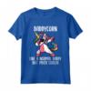 Daddycorn Unicorno Papà Ragazza Compleanno Tee - Ideale per Natale, San Valentino e la Festa del Papà