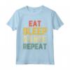 Eat Sleep Dance Repeat Dancing Dancer Vintage Maglietta - Funny Quote Tee for Dance Lovers and Instructors