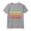 Ok Boomer Vintage Maglietta - Abbigliamento Vintage per Genitori e Nonni - Regalo Retrò per Baby Boomer e Millennials