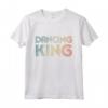 Dancing King - Funky Vintage Tee per Feste di Danza - Ideale per Feste in Discoteca e Serate Retro