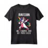 Compleanno della Zia Unicorno Auntcorn Maglietta - La Migliore Zia di Sempre - Regalo Speciale per Festa della Mamma