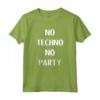 No Techno No Party - Rave Disco Maglietta per Ravers - Ideale per Festival e Feste di Danza Elettronica