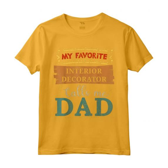 Il mio decoratore d'interni preferito mi chiama papà - Maglietta divertente retrò vintage per padre decoratore - Idea regalo unica