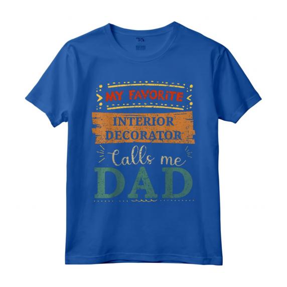 Il mio decoratore d'interni preferito mi chiama papà - Maglietta divertente retrò vintage per padre decoratore - Idea regalo unica