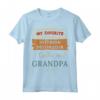 Il mio Decoratore d'Interni Preferito Mi Chiama Nonno - Maglietta Divertente per Regalo Nonno di Interior Decorator - Stile Retrò