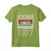 Vintage 1977 - Compleanno 46 Anni Vecchio Decorazione Maglietta - Regalo Divertente per Uomo e Donna