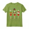 Cappello di Babbo Natale Bevitore di Vino - Maglietta per gli Amanti del Vino durante il Natale - Regalo Perfetto per le Festività